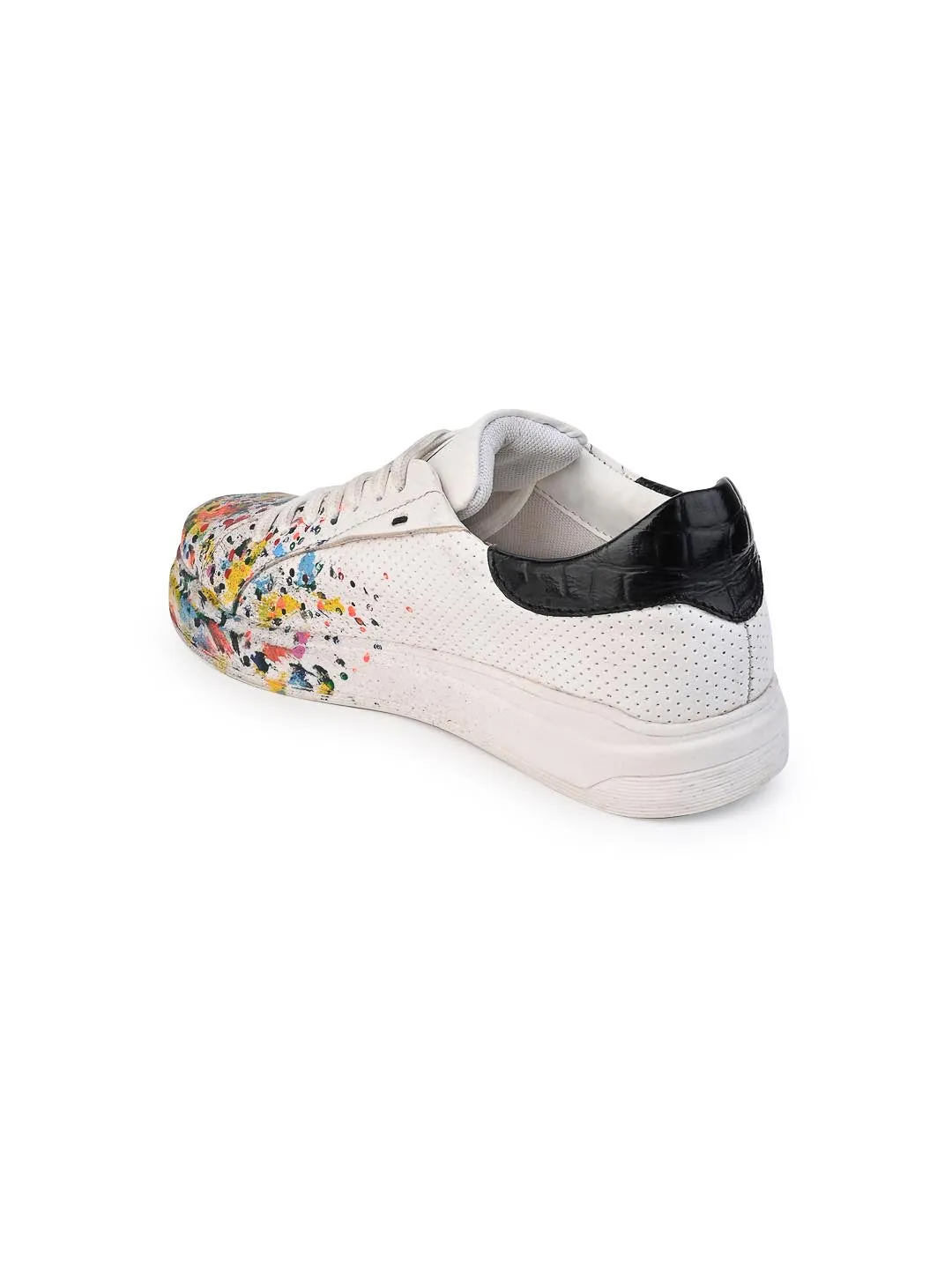 Alberto Torresi White Lightweight Stylish Sneakers