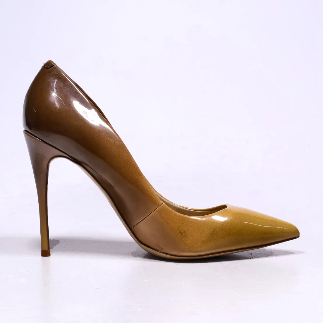 Aldo High-Heel Shoes Leather Brown Colour For Women