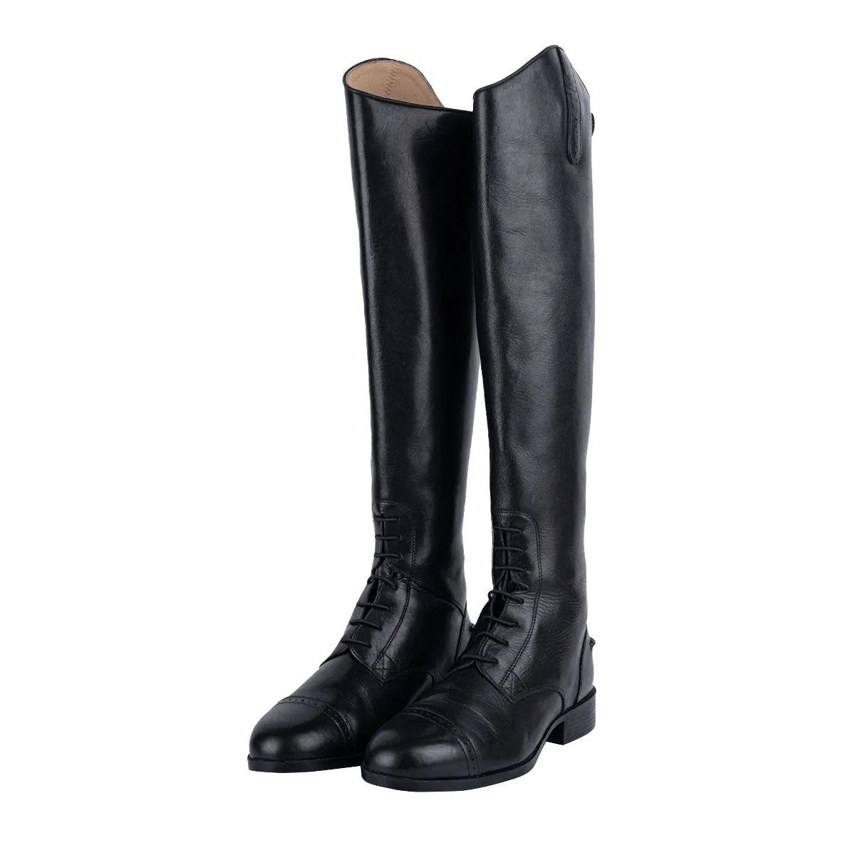 Ariat Challenge Contour Riding High Boots Leather Black Colour For Women