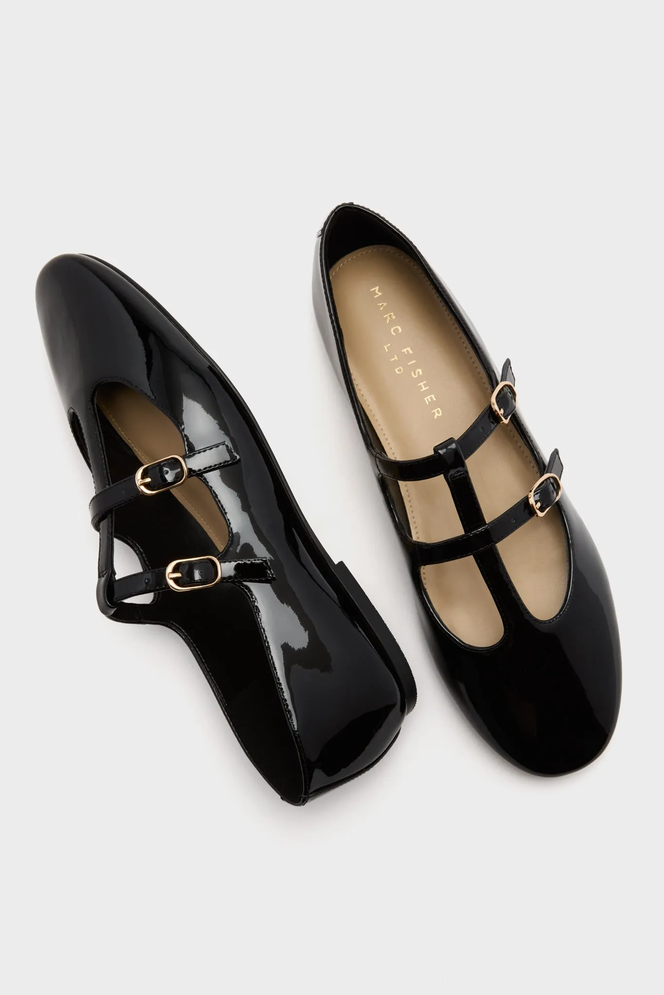 Black Evie Flats