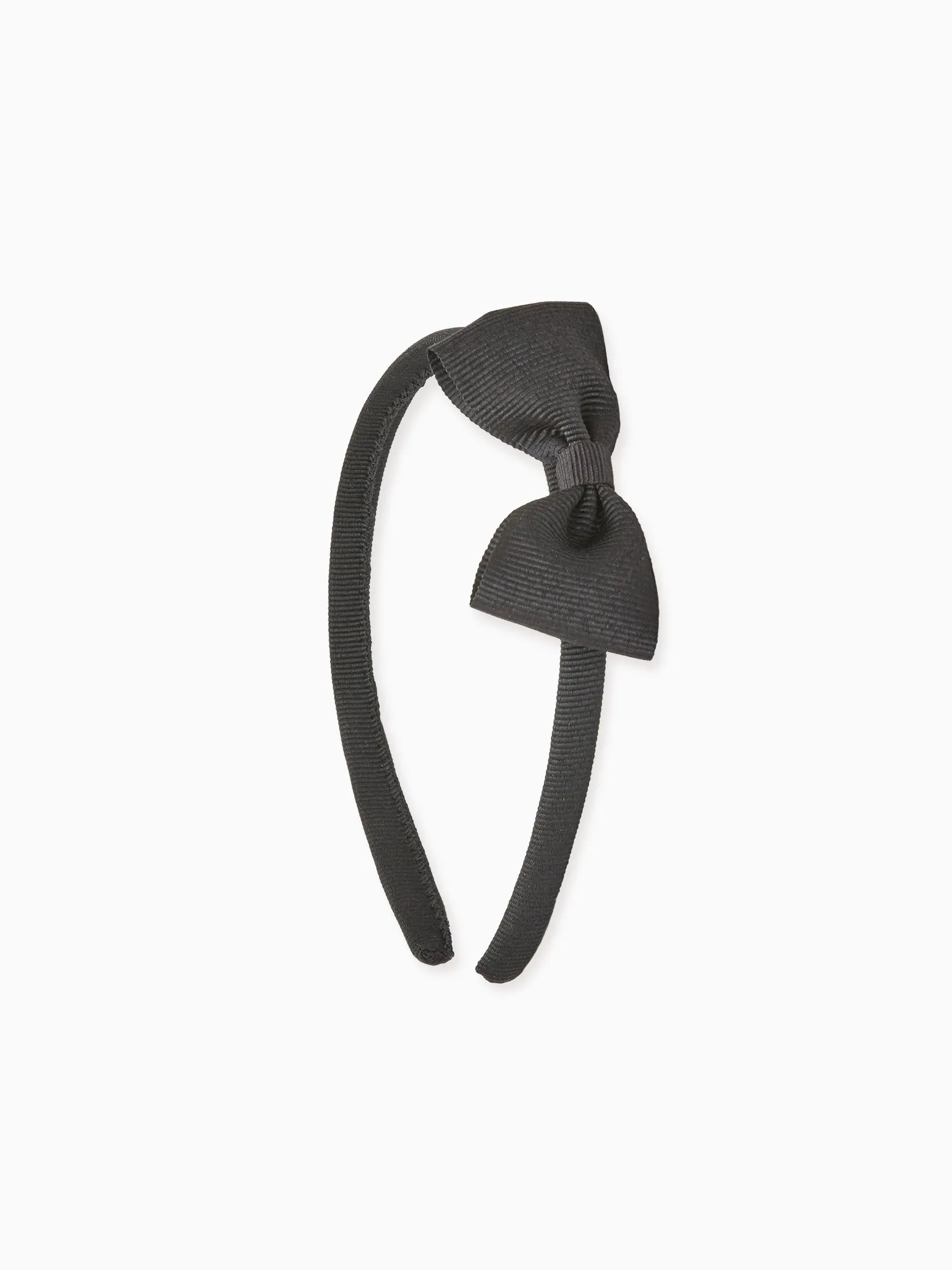 Black Small Bow Girl Headband