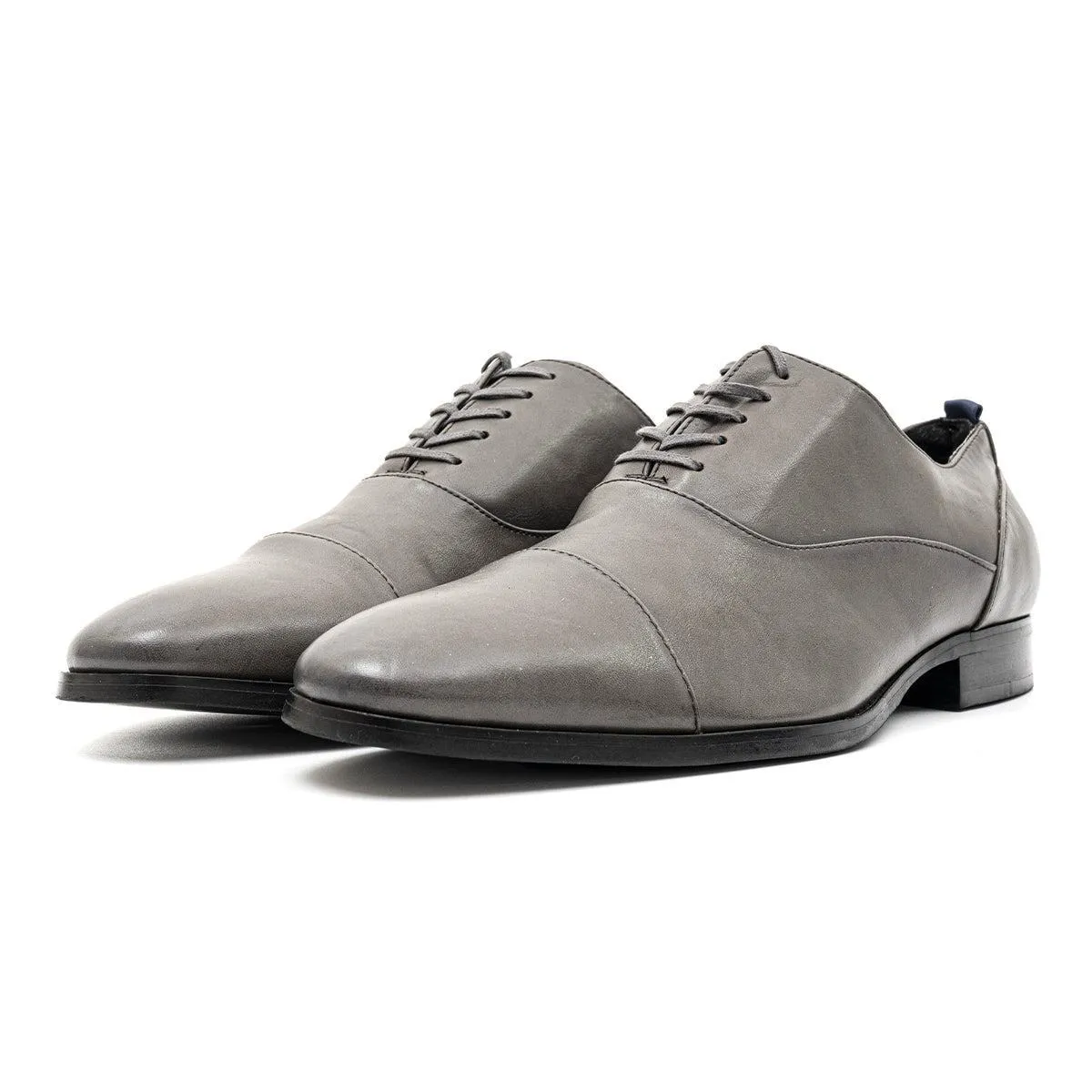 Call It Spring Oxford Formal Lace Ups Leather Grey Colour For Men