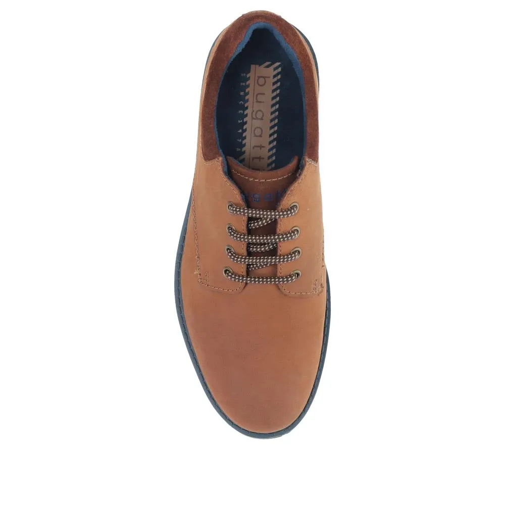 Casual Leather Lace-Up Shoes  - BUG40503 / 325 722