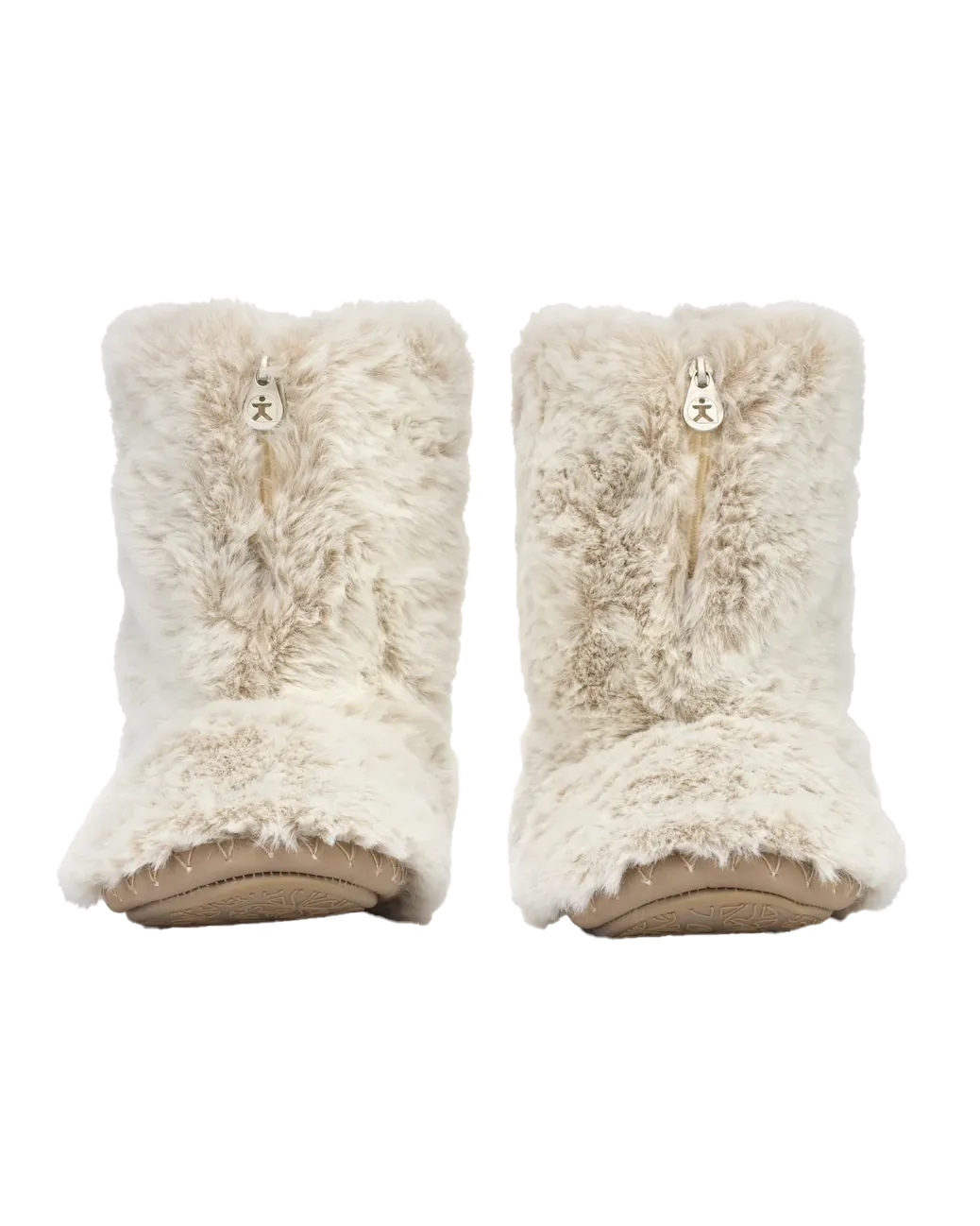 Cole Luxury Faux Fur Slipper Boots in Ferret