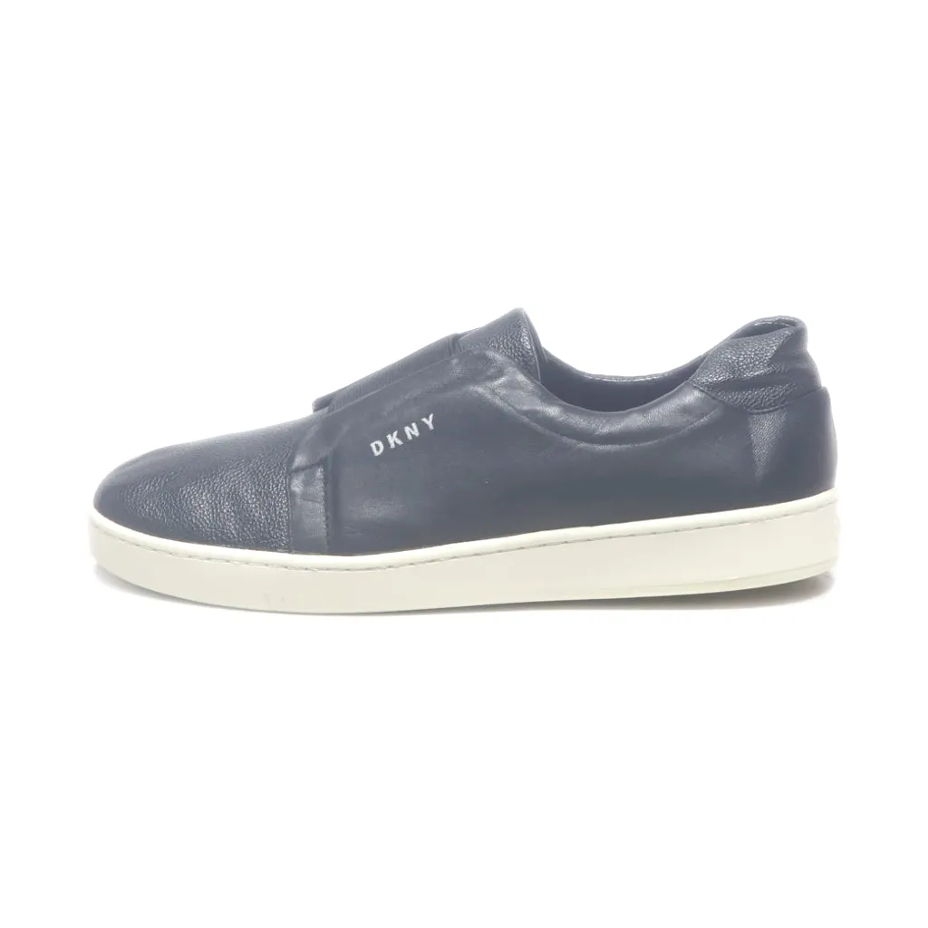 Dkny Lace Ups Leather Black Colour For Women