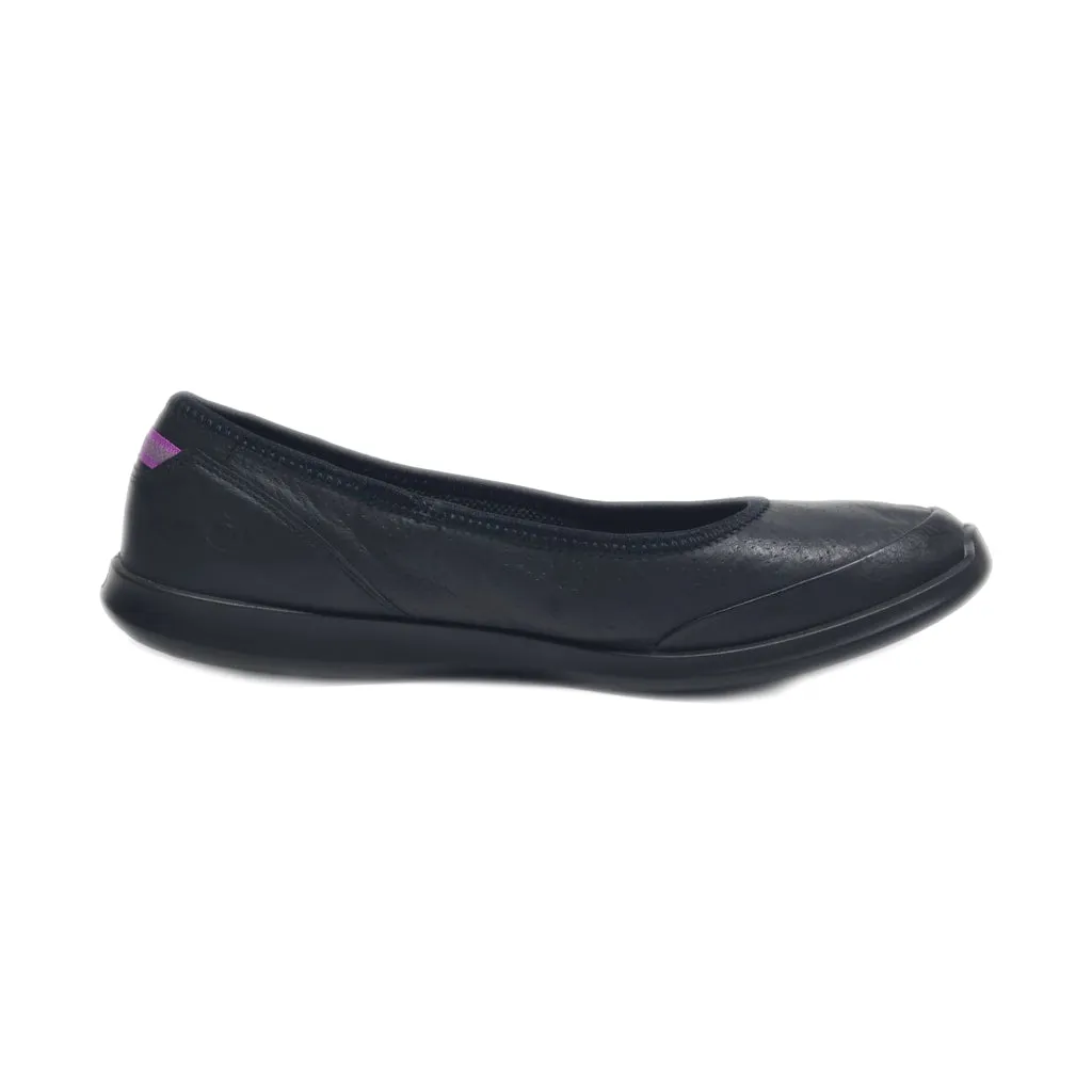 Ecco Ballerinas Canvas Black Colour For Women