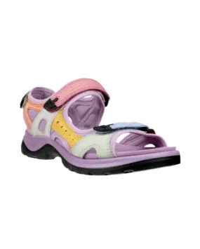 Ecco Womens Sandal Offroad Multicolour Lavender Mist