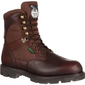 Georgia Boot Homeland Men's Insulated Work Boots G109 In Brown