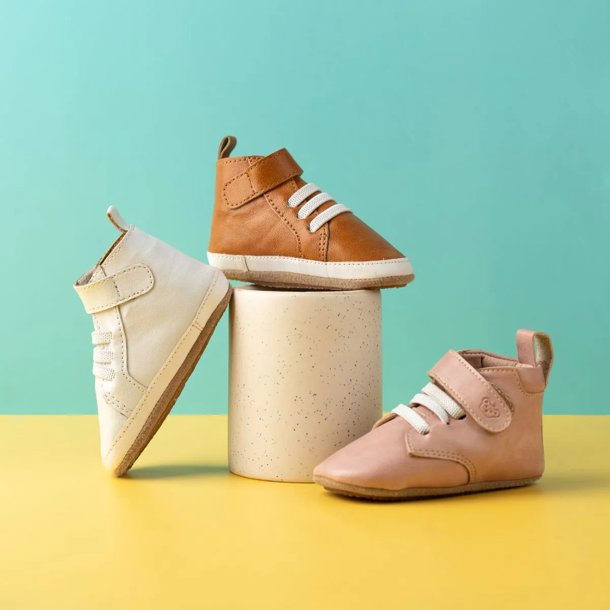 Ivy Soft Sole Shoes - Tan