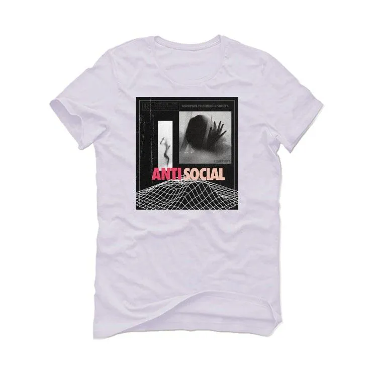 Jordan 5 Low Arctic pink White T-Shirt (ANTISOCIAL)