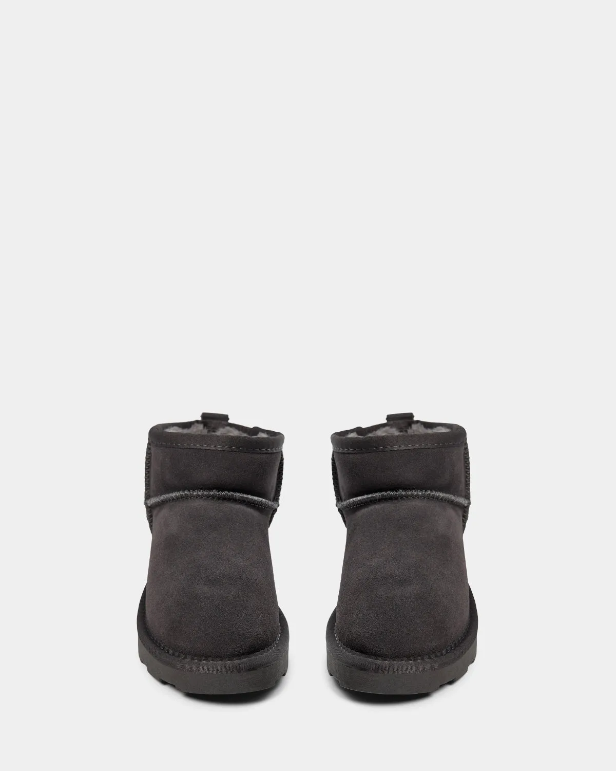 KELLIESY TEDDY BOOT - Dark grey