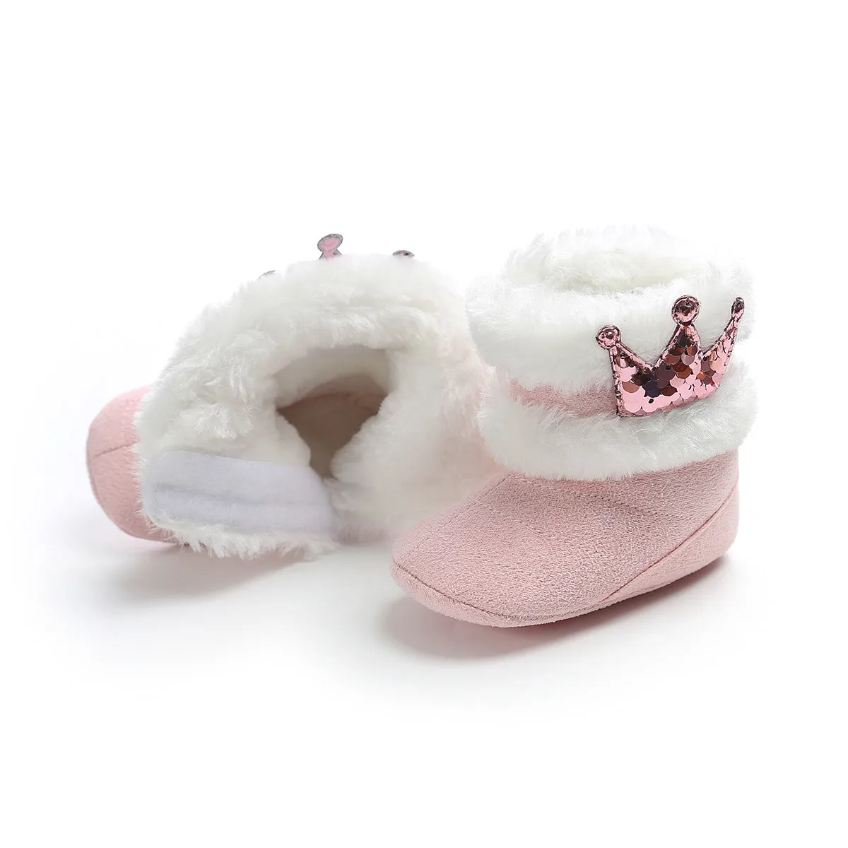 newborn infant winter baby boots warm kids girl snow shoes