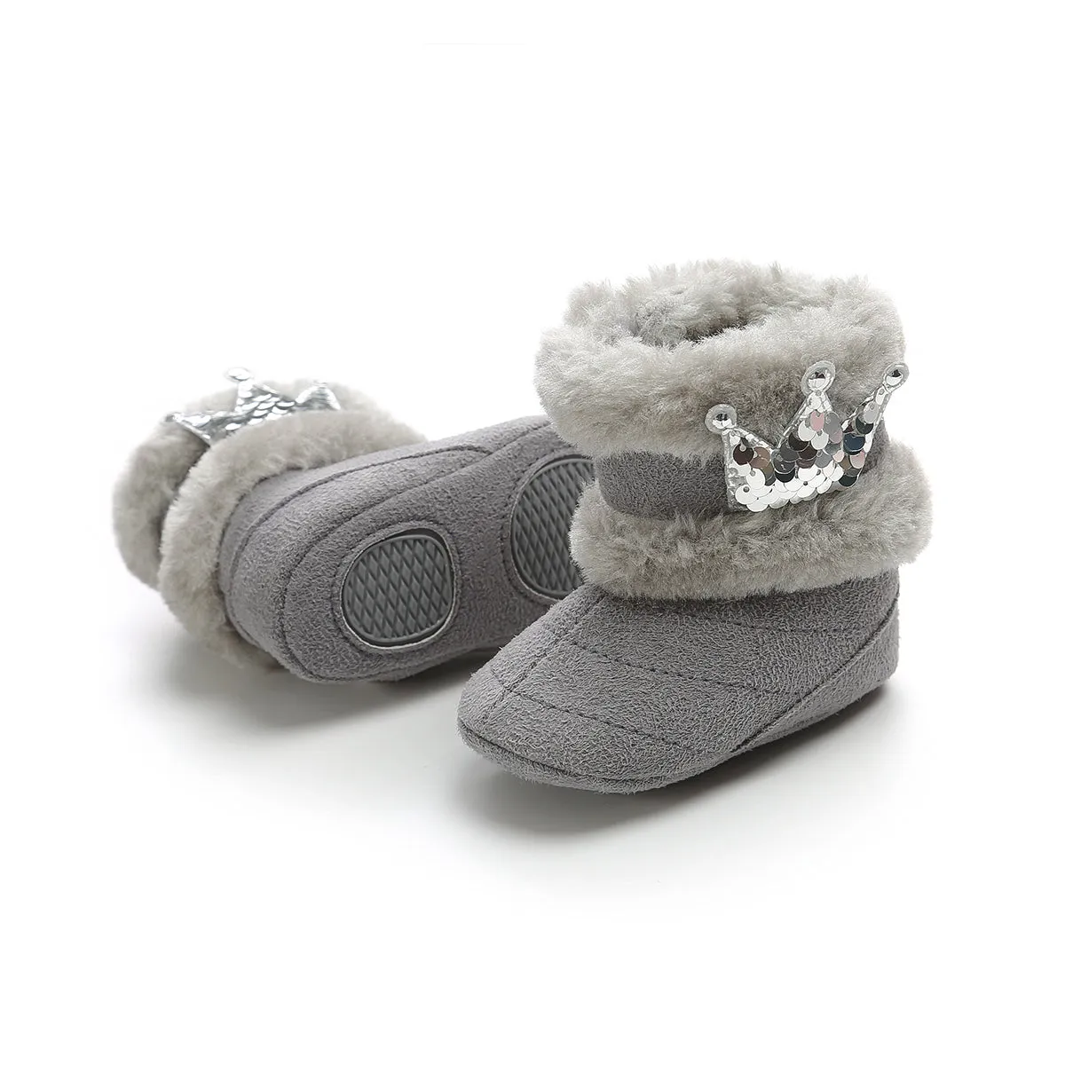 newborn infant winter baby boots warm kids girl snow shoes