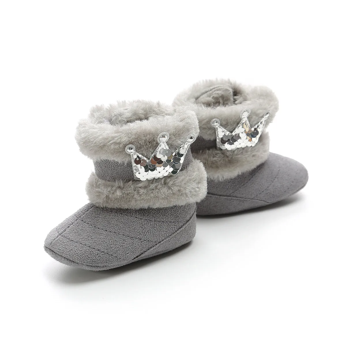 newborn infant winter baby boots warm kids girl snow shoes