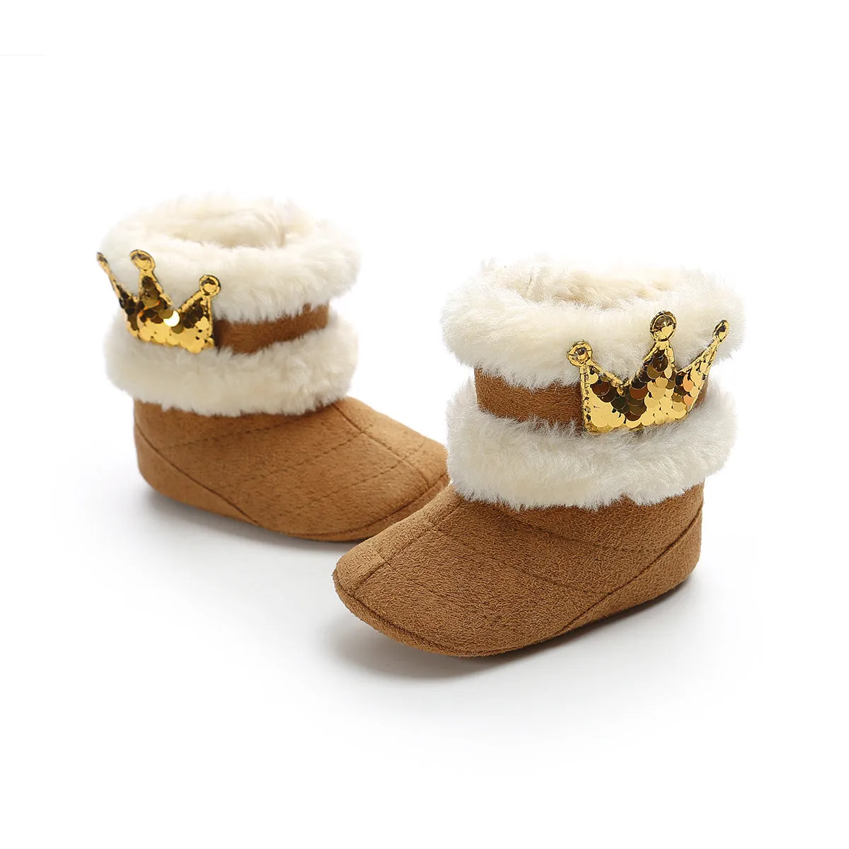 newborn infant winter baby boots warm kids girl snow shoes