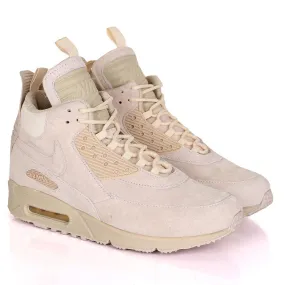 Nk Max 90 Suede Sneakerboot  Ice - Beige