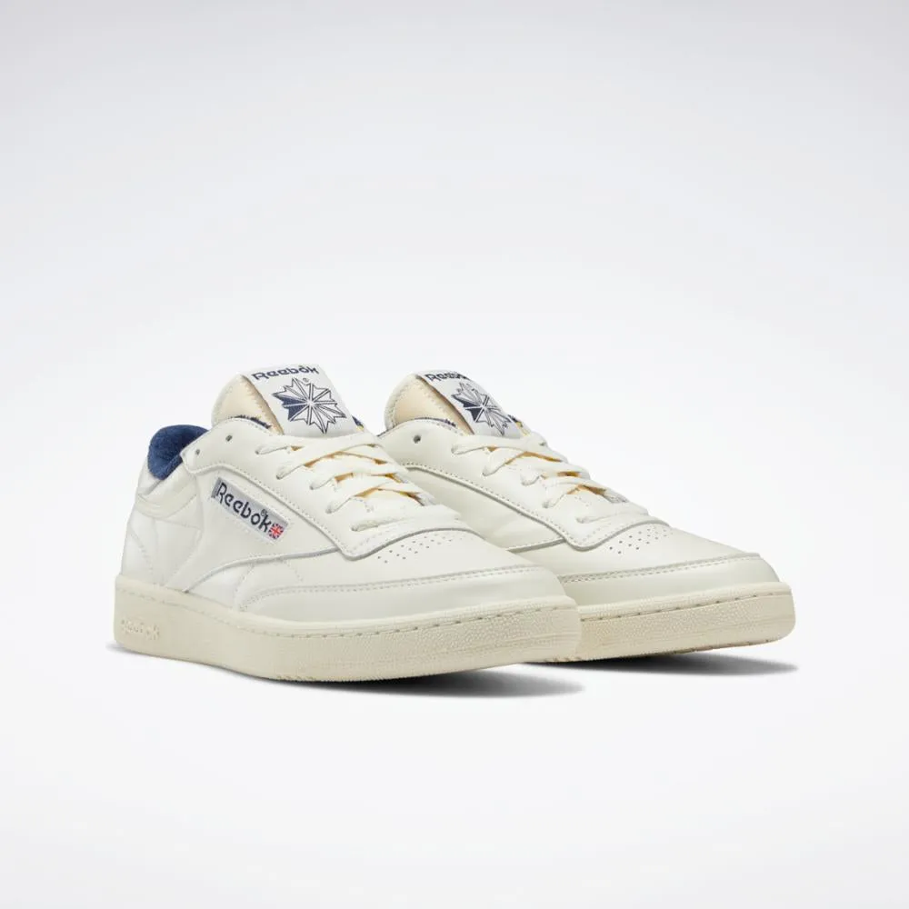 Reebok Footwear Men CLUB C 85 VINTAGE CHALK/ALABASTER/VECTOR NAVY