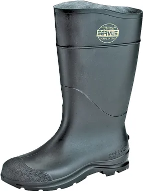 Servus 18822-14 Non-Insulated Knee Boots, 14, Black, PVC Upper, Insulated: No :PR: QUANTITY: 1