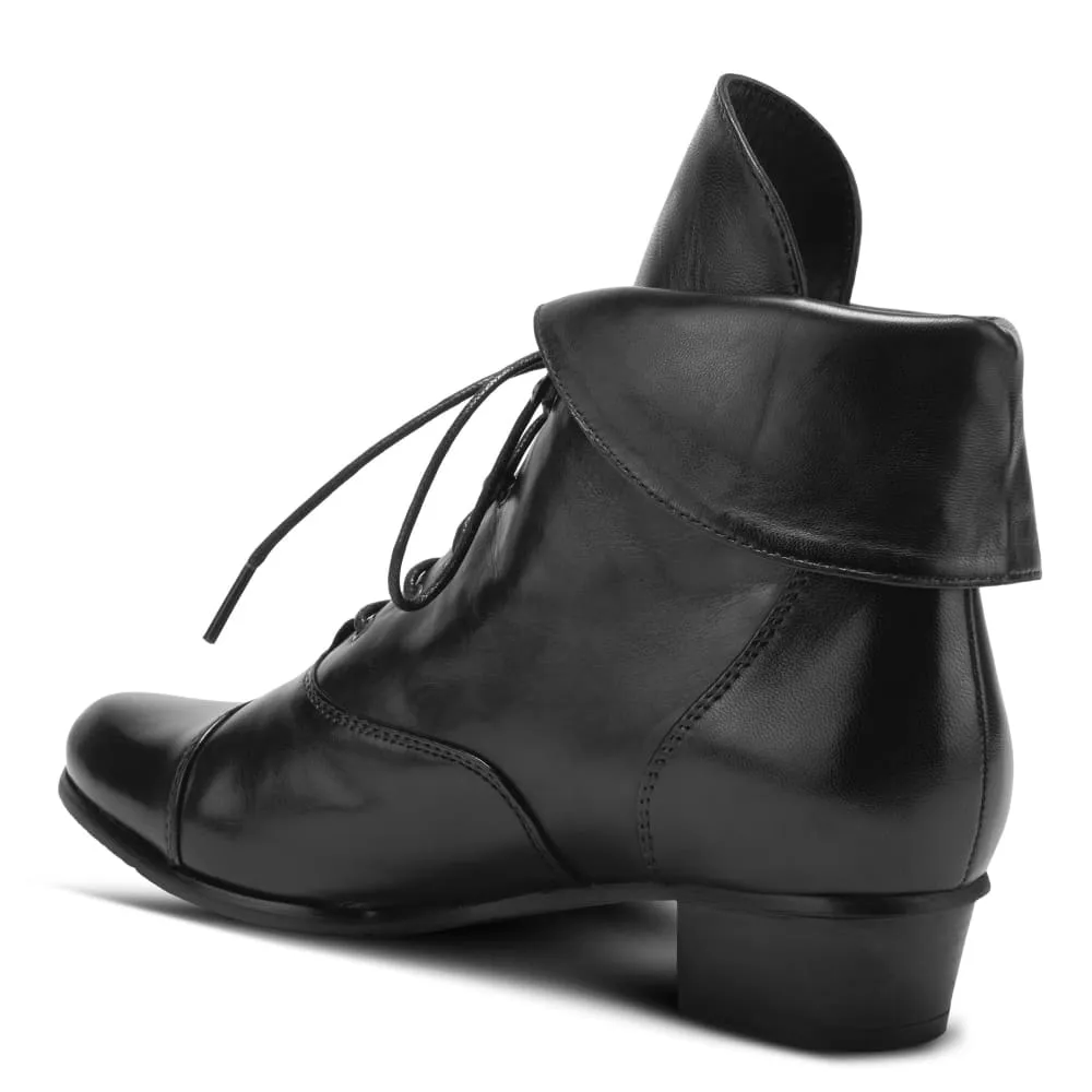 Spring Step Shoes Galil Women's Stylish And Versatile Polished Leather Boots