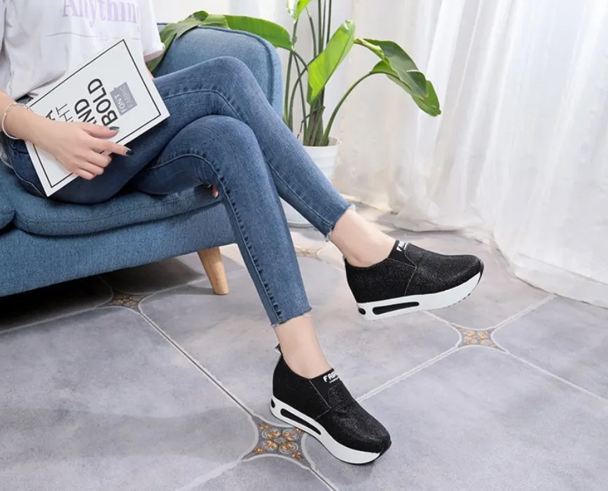 Stylish elegant sneakers - Women's shoes