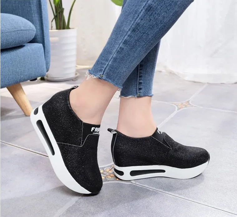 Stylish elegant sneakers - Women's shoes