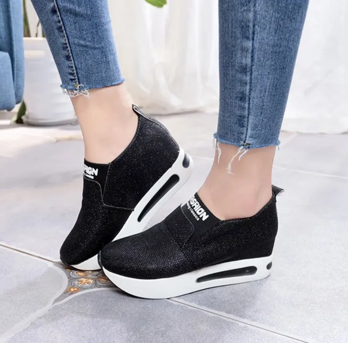 Stylish elegant sneakers - Women's shoes