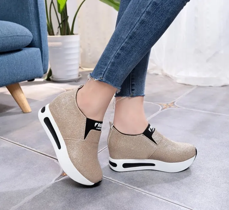 Stylish elegant sneakers - Women's shoes