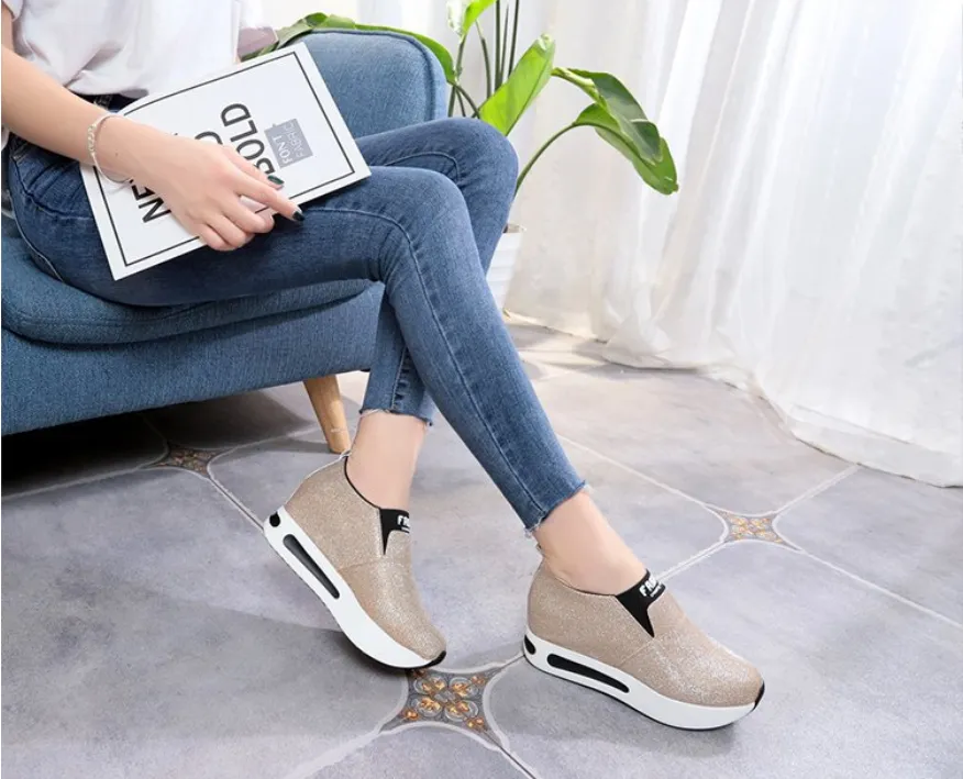 Stylish elegant sneakers - Women's shoes