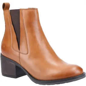 Tan Hermione Heeled Boots