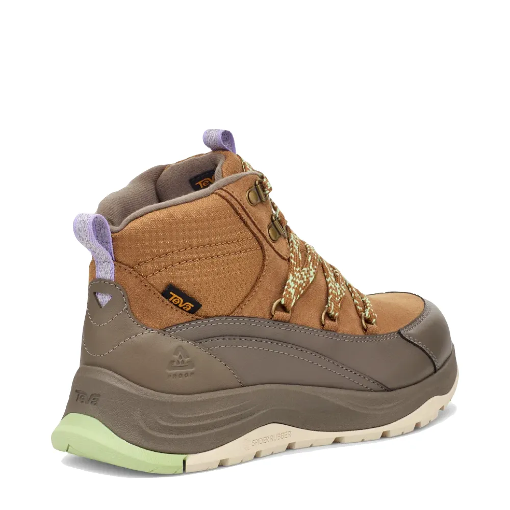 Teva Women's Auroris Warm Lined Waterproof Boot in Honey Brown