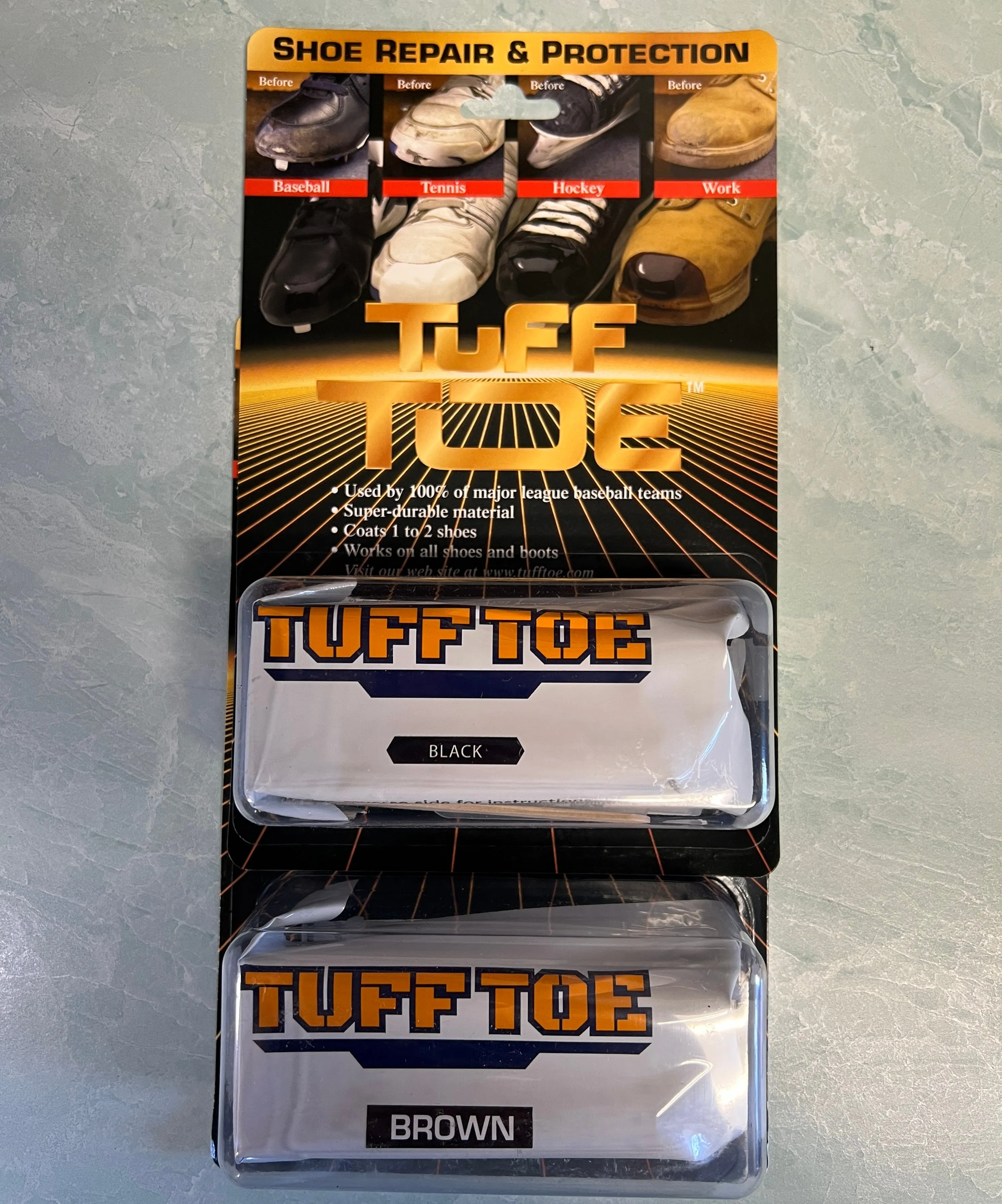 Tuff Toe Shoe Repair & Protection in Black