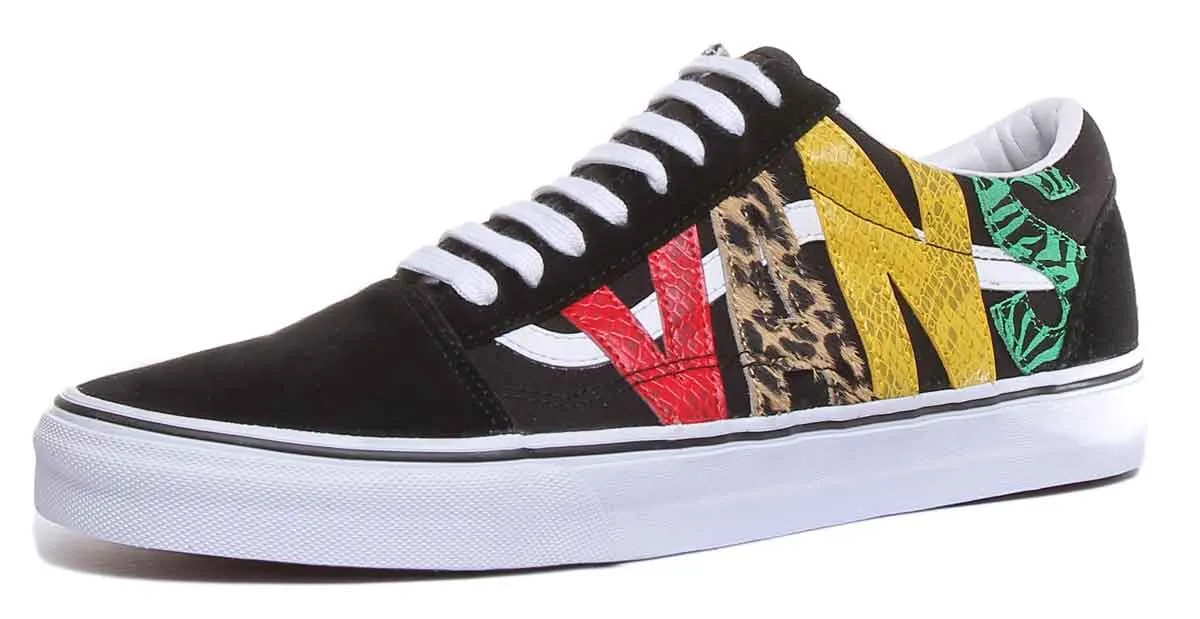 Vans Classic Old Skool In Black Multi For Men