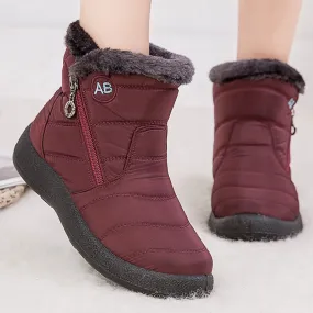 Warm Winter Waterproof Snow Boots